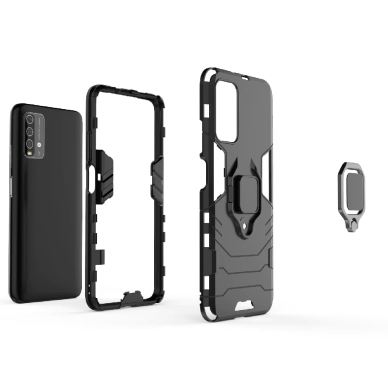 [Užsakomoji prekė] Dėklas skirtas Xiaomi Redmi 9T / Redmi 9 Power - Techsuit Silicone Shield - Juodas 5