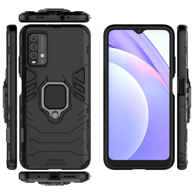 [Užsakomoji prekė] Dėklas skirtas Xiaomi Redmi 9T / Redmi 9 Power - Techsuit Silicone Shield - Juodas 7