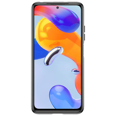 [Užsakomoji prekė] Dėklas skirtas Xiaomi Redmi Note 11 Pro 4G / Note 11 Pro 5G - Techsuit Carbon Silicone - Juodas 4