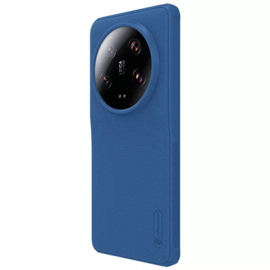 [Užsakomoji prekė] Dėklas Xiaomi 13 Ultra - Nillkin Super Frosted Shield Pro - Mėlynas 5