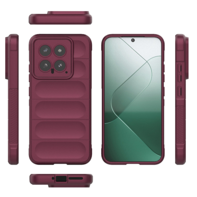 [Užsakomoji prekė] Dėklas Xiaomi 14 - Techsuit Magic Shield - Bordo 1