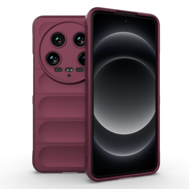 [Užsakomoji prekė] Dėklas Xiaomi 14 Ultra - Techsuit Magic Shield - Bordo