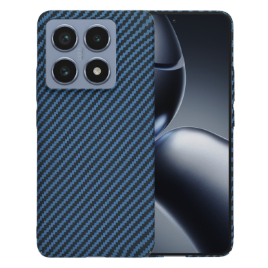 [Užsakomoji prekė] Dėklas Xiaomi 14T Pro - Techsuit Carbonite FiberShell - Melsvas