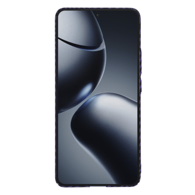 [Užsakomoji prekė] Dėklas Xiaomi 14T Pro - Techsuit Carbonite FiberShell - Violetinis 1