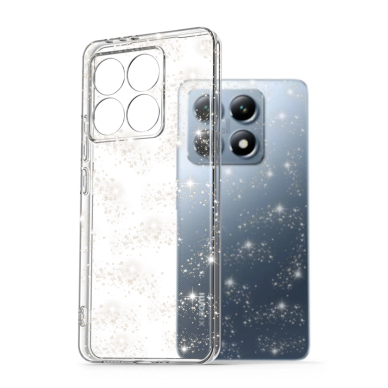 [Užsakomoji prekė] Dėklas Xiaomi 14T Pro - Techsuit SparkleSkin Series - Skaidrus