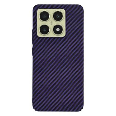 [Užsakomoji prekė] Dėklas Xiaomi 14T - Techsuit Carbonite FiberShell - Violetinis 2