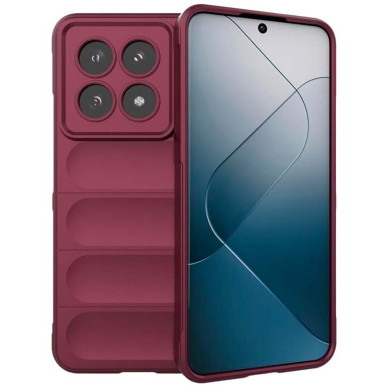 [Užsakomoji prekė] Dėklas Xiaomi 14T - Techsuit Magic Shield - Bordo