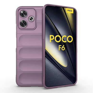 [Užsakomoji prekė] Dėklas Xiaomi Poco F6 - Techsuit Magic Shield - violetinis