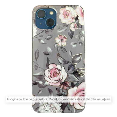 [Užsakomoji prekė] Dėklas Xiaomi Redmi A3 - Techsuit Marble Series - Bloom of Ruth Gray