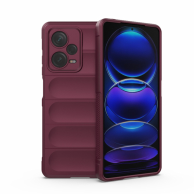 [Užsakomoji prekė] Dėklas Xiaomi Redmi Note 12 Pro 5G - Techsuit Magic Shield - Bordo