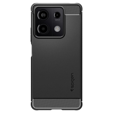 [Užsakomoji prekė] Dėklas Xiaomi Redmi Note 13 5G - Spigen Rugged Armor - Juodas 3