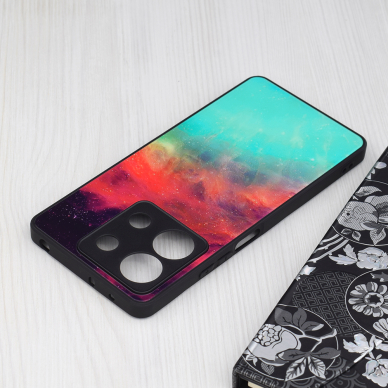 [Užsakomoji prekė] Dėklas Xiaomi Redmi Note 13 5G - Techsuit Glaze Series - Fiery Ocean 3