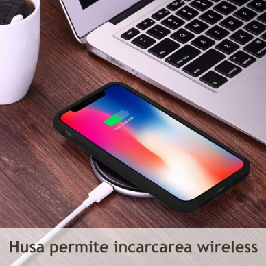 [Užsakomoji prekė] Dėklas Xiaomi Redmi Note 13 Pro 4G / Poco M6 Pro 4G - Techsuit Soft Edge Silicone - Juodas 1