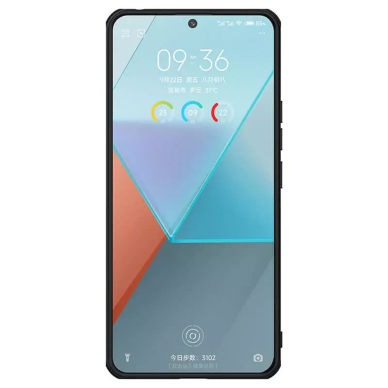 [Užsakomoji prekė] Dėklas Xiaomi Redmi Note 13 Pro 5G / Poco X6 - Nillkin Super Frosted Shield Pro - Juodas 1