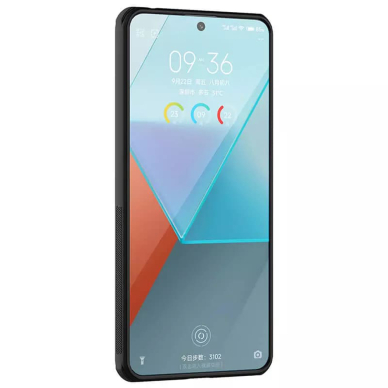 [Užsakomoji prekė] Dėklas Xiaomi Redmi Note 13 Pro 5G / Poco X6 - Nillkin Super Frosted Shield Pro - Juodas 5