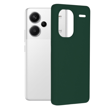 [Užsakomoji prekė] Dėklas Xiaomi redmi Note 13 Pro+ - Techsuit Soft Edge Silicone - Dark Žalias