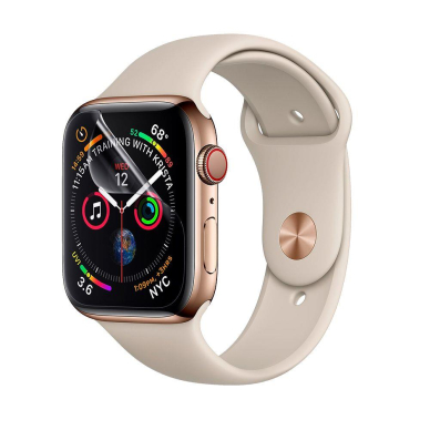 [Užsakomoji prekė] Ekrano apsauga skirta Apple Watch 4 / 5 / 6 / SE / 7 / 8 / 9 (40mm / 41mm) (3vnt) - Spigen Neo Flex - permatomas 1