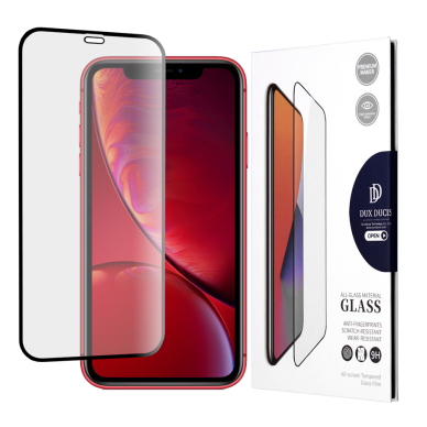 [Užsakomoji prekė] Ekrano apsauga skirta Iphone 11 / XR  - Dux Ducis Tempered Glass - Juodas