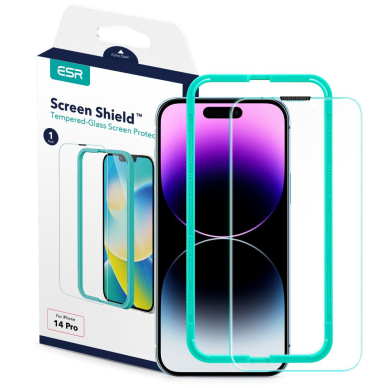 [Užsakomoji prekė] Ekrano apsauga skirta iPhone 14 Pro - ESR Screen Shield - permatomas