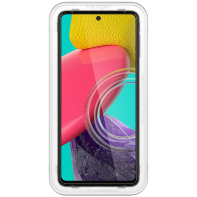 [Užsakomoji prekė] Ekrano apsauga skirta Samsung Galaxy M53 - Spigen Glass.TR Align Master - Juodas 3