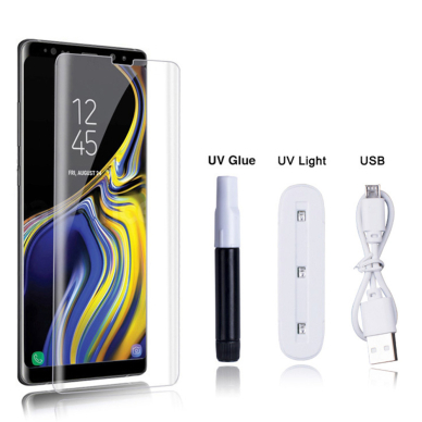 [Užsakomoji prekė] Ekrano apsauga skirta Samsung Galaxy Note 8 / Note 9 - Lito 3D UV Glass - permatomas 1