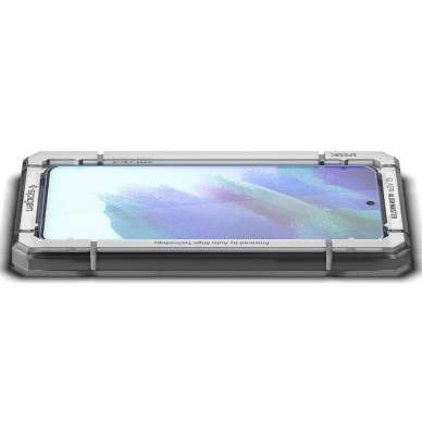 [Užsakomoji prekė] Ekrano apsauga skirta Samsung Galaxy S21 FE 5G (2vnt) - Spigen Glass.TR Align Master - permatomas  3