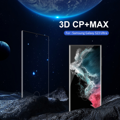 [Užsakomoji prekė] Ekrano apsauga skirta Samsung Galaxy S23 Ultra - Nillkin 3D CP+MAX - Juodas  5