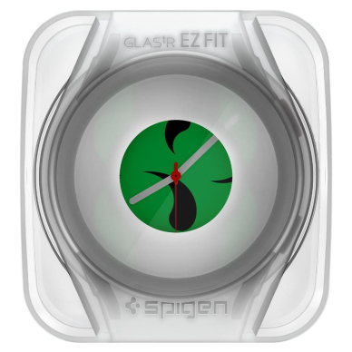 [Užsakomoji prekė] Ekrano apsauga skirta Samsung Galaxy Watch 4 / 5 40mm (2vnt) - Spigen Glas.TR EZ FIT - permatomas 2