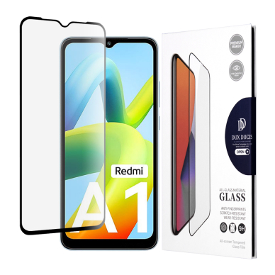 [Užsakomoji prekė] Ekrano apsauga skirta Xiaomi Redmi A1 / A1+ / A2 / A2+ - Dux Ducis Tempered Glass - Juodas