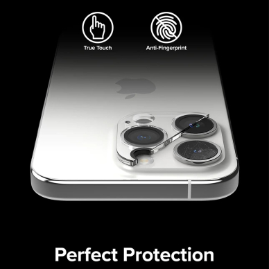 [Užsakomoji prekė] Kameros apsauga iPhone 15 Pro Max (set 2) - Ringke Camera Protector Glass - Skaidrus 4