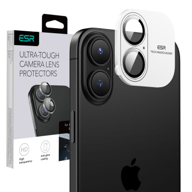 [Užsakomoji prekė] Kameros apsauga iPhone 16 / iPhone 16 Plus - ESR Armorite Camera Lens Protectors - Skaidrus 7