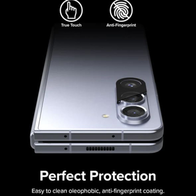 [Užsakomoji prekė] Kameros spauga skirta Samsung Galaxy Z Fold5 (2vnt) - Ringke Camera Protector Glass - Juoda 4