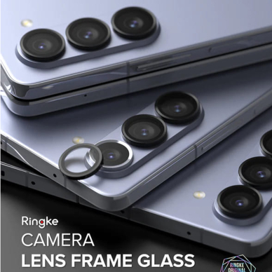 [Užsakomoji prekė] Kameros spauga skirta Samsung Galaxy Z Fold5 - Ringke Camera Lens Frame Glass - Juoda 4