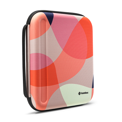 [Užsakomoji prekė] Krepšys iPad Pro 12.9 (2018 / 2020 / 2021 / 2022) - Tomtoc FancyCase (B06B1S1) - Mixed oranžinis 1