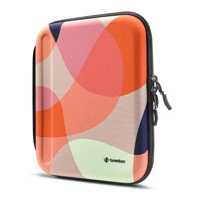 [Užsakomoji prekė] Krepšys iPad Pro 12.9 (2018 / 2020 / 2021 / 2022) - Tomtoc FancyCase (B06B1S1) - Mixed oranžinis