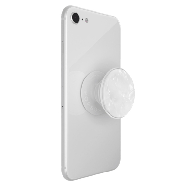 [Užsakomoji prekė] Laikiklis - Popsockets PopGrip - Acetate Pearl Baltas 4