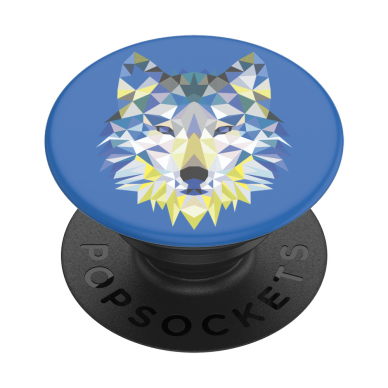 [Užsakomoji prekė] Laikiklis - Popsockets PopGrip - Geo Wolf