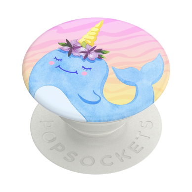 [Užsakomoji prekė] Laikiklis - Popsockets PopGrip - Narwhal Princess