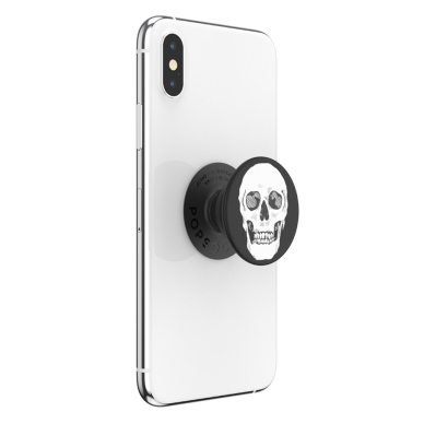 [Užsakomoji prekė] Laikiklis - Popsockets PopGrip - Shaky Bones Baltas 4