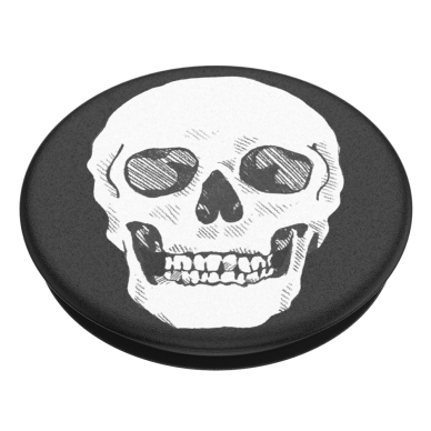 [Užsakomoji prekė] Laikiklis - Popsockets PopGrip - Shaky Bones Baltas 5