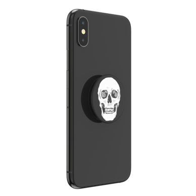 [Užsakomoji prekė] Laikiklis - Popsockets PopGrip - Shaky Bones Baltas 6