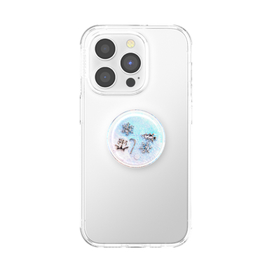 [Užsakomoji prekė] Laikiklis - Popsockets PopGrip - Tidepool Snowed 3