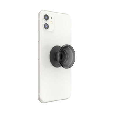 [Užsakomoji prekė] Laikiklis - Popsockets PopGrip - Translucent Juodas 1