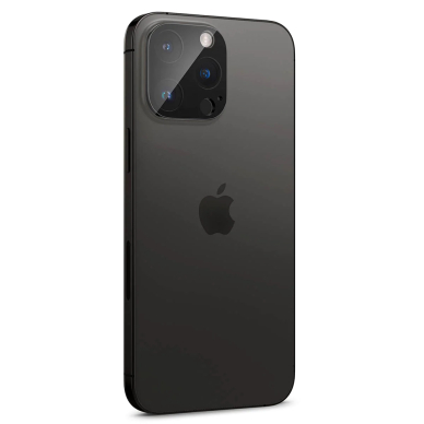 [Užsakomoji prekė] Plėvelė kamerai iPhone 14 Pro / 14 Pro Max - Techsuit Full Camera Glass - Juodas 2