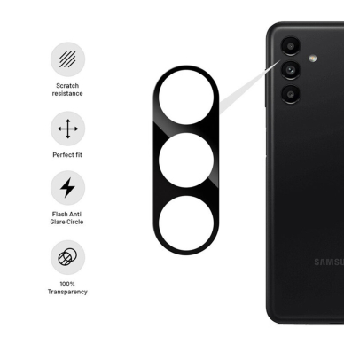 [Užsakomoji prekė] Plėvelė kamerai Samsung Galaxy S23 - Techsuit Full Camera Glass - Juodas  2