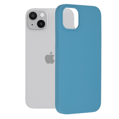 [Užsakomoji prekė] Telefono dėklas iPhone 14 Plus - Techsuit Soft Edge Silicone - Denim Mėlynas