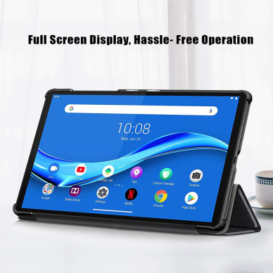 [Užsakomoji prekė] Telefono dėklas Lenovo Tab M10 Plus TB-X606F - Techsuit FoldPro - Juodas 2