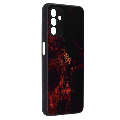 [Užsakomoji prekė] Telefono dėklas Samsung Galaxy A13 5G / A04s - Techsuit Glaze Series - Raudonas Nebula  1