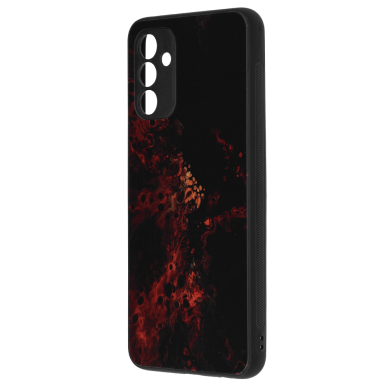 [Užsakomoji prekė] Telefono dėklas Samsung Galaxy A13 5G / A04s - Techsuit Glaze Series - Raudonas Nebula  2