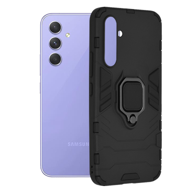 [Užsakomoji prekė] Telefono dėklas Samsung Galaxy A54 - Techsuit Silicone Shield - Juodas